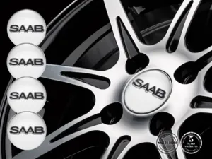 Saab Adesivi Cerchio Versione Design Cupola Stiloso